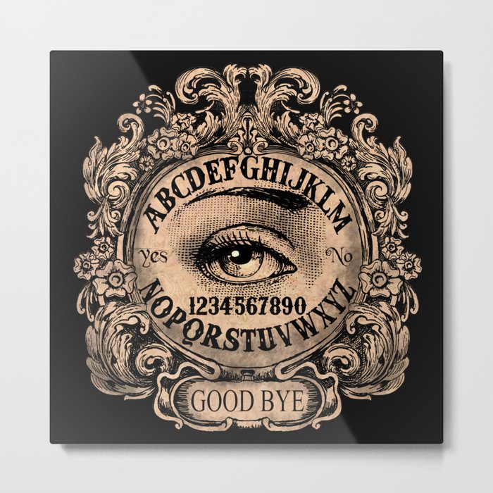 Mystic Eye Ouija Metal Print