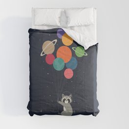 Space Raccoon Comforter