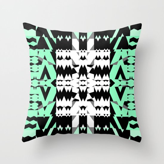 Mix #342 Throw Pillow by Ornaart Society6
