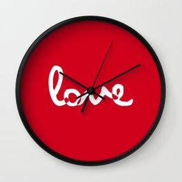 love Wall Clock