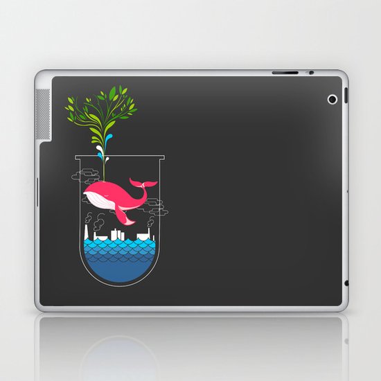 Nature Whale Laptop & iPad Skin