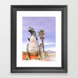 Jurassic Park, Palm Springs Framed Art Print