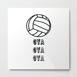 Volleyball Metal Print