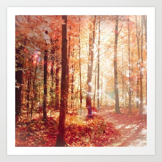 A Soul On Fire Art Print