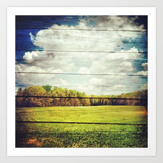 blended Art Print