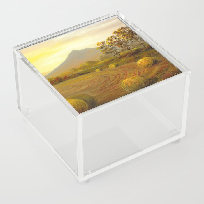 Evening Light Bennachie Acrylic Box