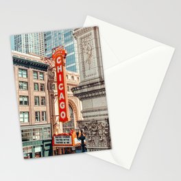 Chicago Sign Stationery Card