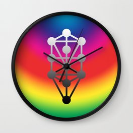 Tree of Life - 1 Wall Clock | Graphic Design, Pop Art 