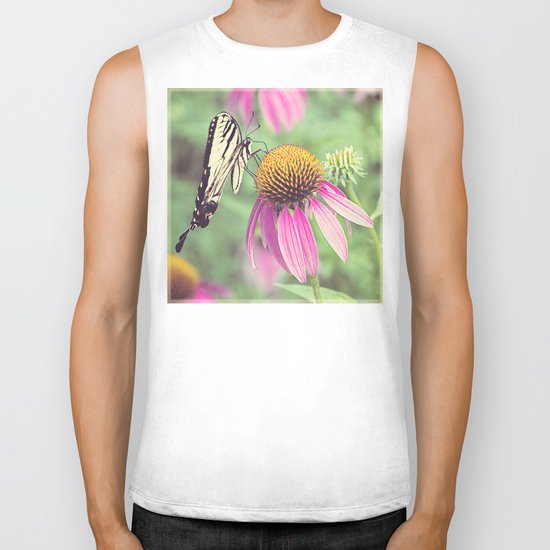 butterfly Biker Tank