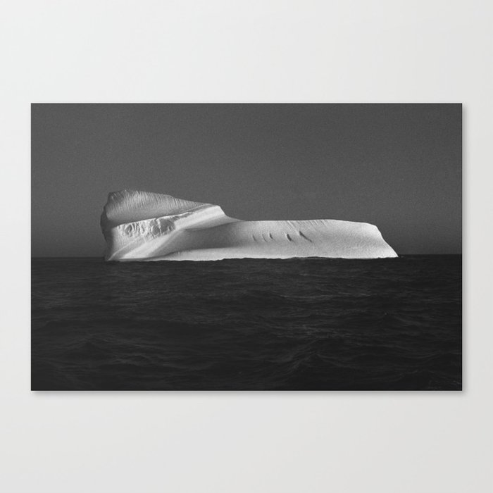 Iceberg, Coast of Greenland 2012 Canvas Print