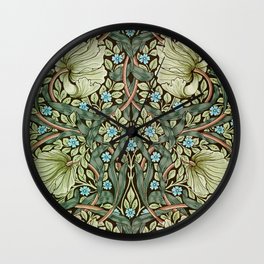 Pimpernel by William Morris Wall Clock