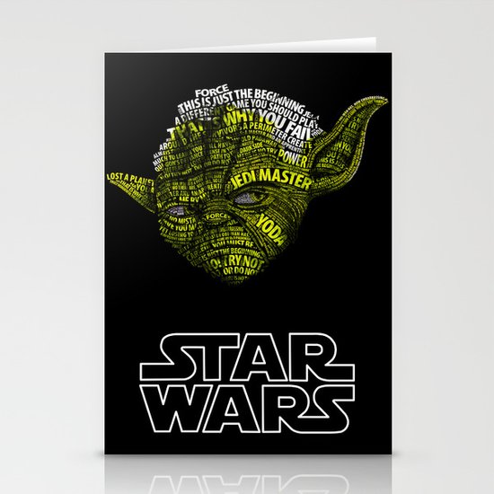 Yoda Stationery Cards