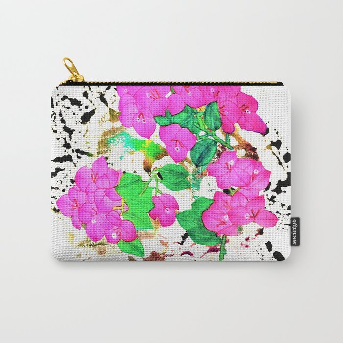 Bougainvillea Story Carry-All Pouch