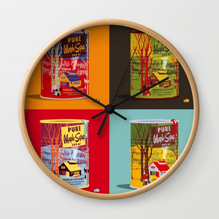 Purely Canadian Wall Clock