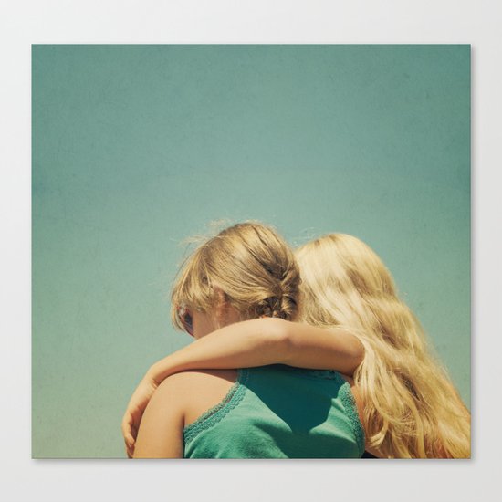 BFF Canvas Print