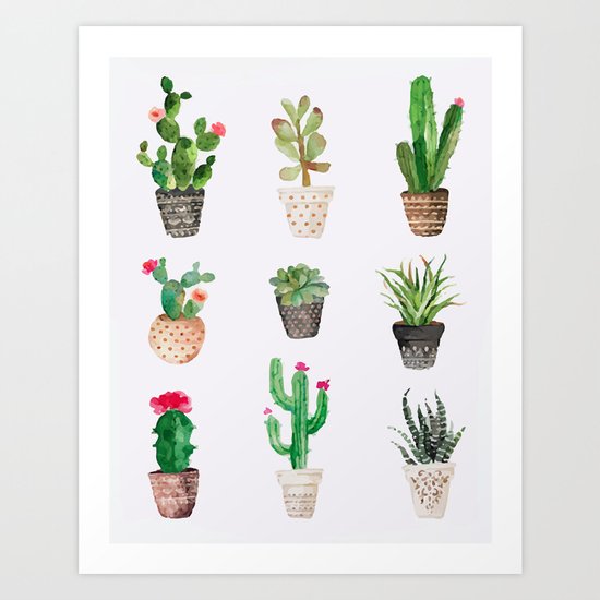 Plants Art Print