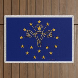 Indiana: The Crossroads of Abortion Access Outdoor Rug