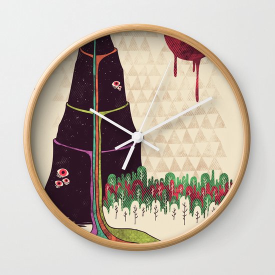 Holy Mountain Wall Clock