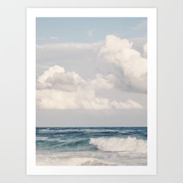 Ocean Clouds - Nature, Landscape Photography Art Print
