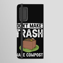 Compost Bin Worm Composting Vermicomposting Android Wallet Case