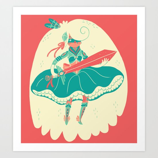Magical Ass Kicker Art Print