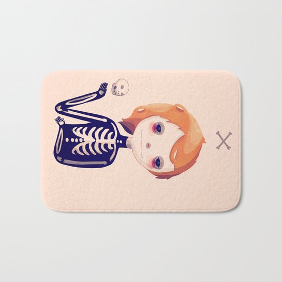 Bones Bath Mat