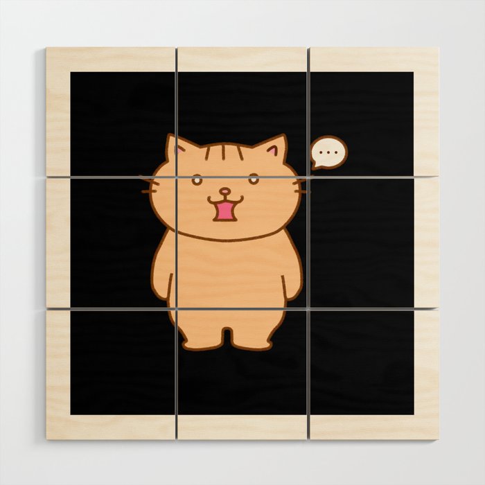 Not much to say Kitty Cat Wood Wall Art