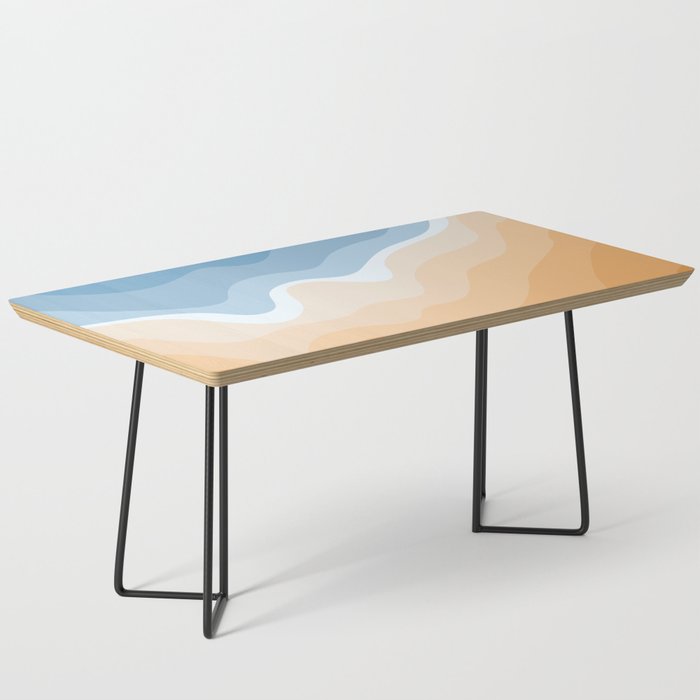 Abstract print sea and beach Coffee Table