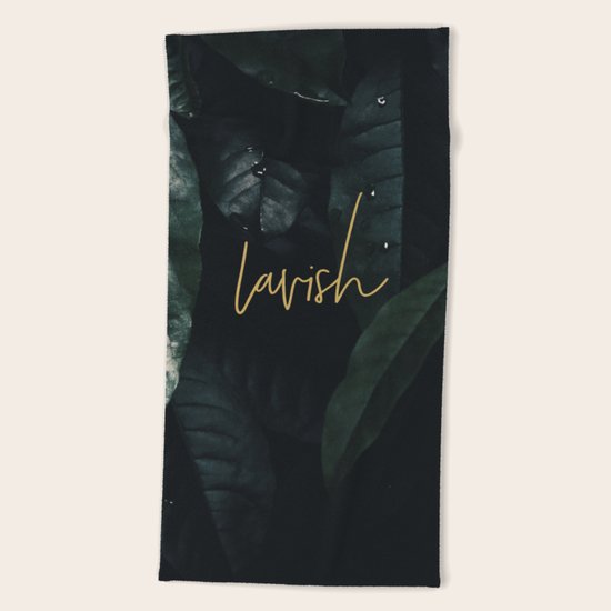 Lavish Beach Towel