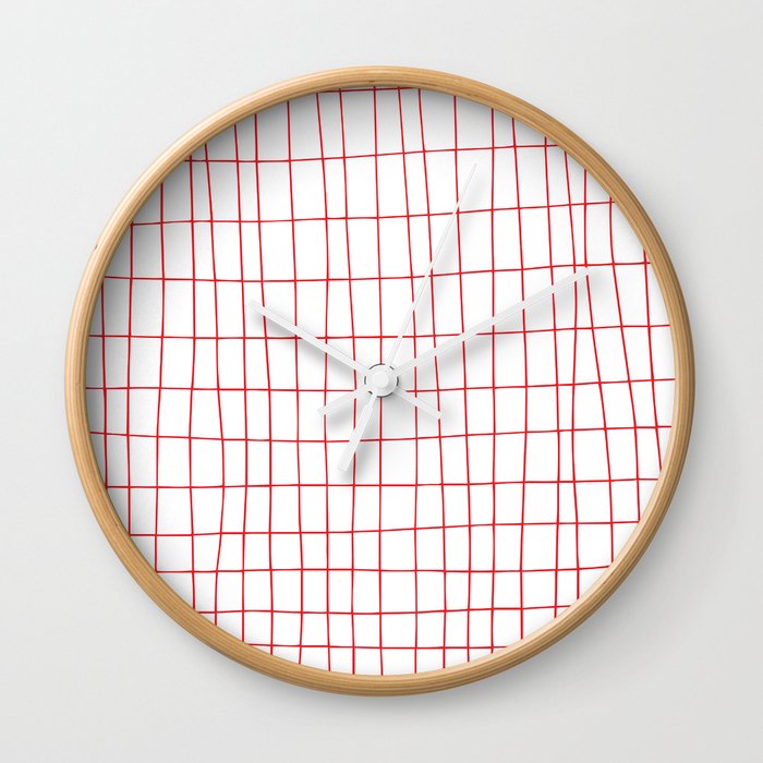 Maths Grid Wall Clock