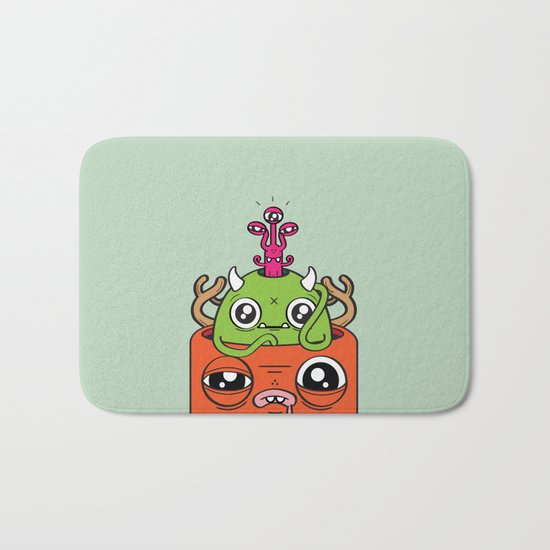 Monster Mind Bath Mat