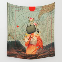 Antarctic Broadcast Wall Tapestry