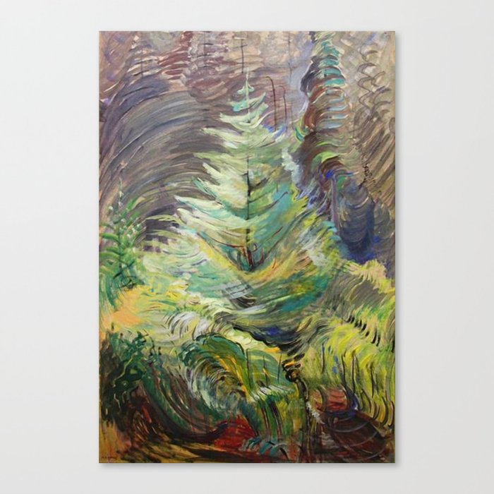 Heart of the Forest - Emily Carr Canvas Print
