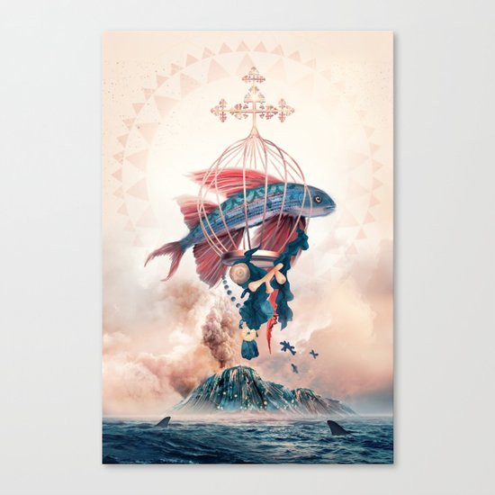 FlyFish Canvas Print