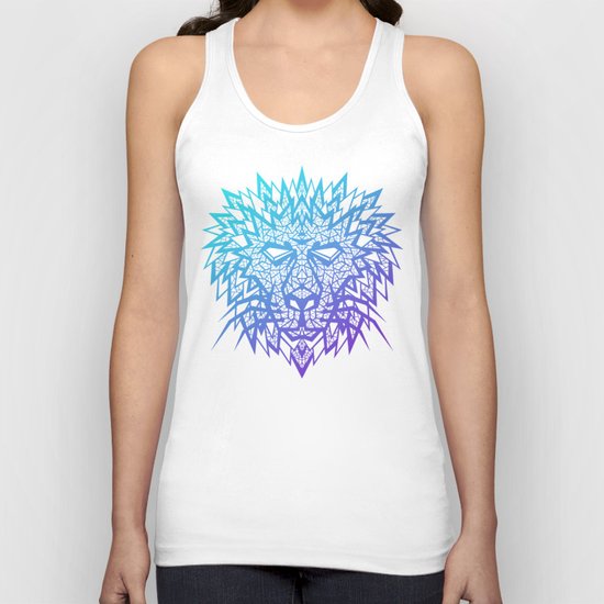 Heart of a Lion Unisex Tank Top