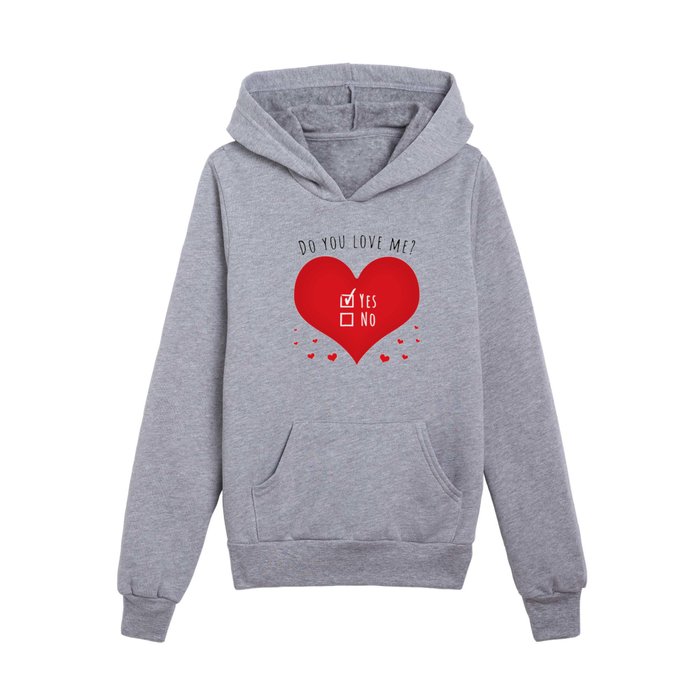 Do you love me Kids Pullover Hoodie