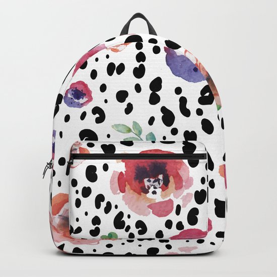Abstract animal flowers Backpack