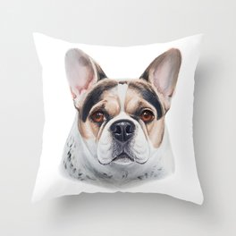 French Bull Dog 2 Throw Pillow
