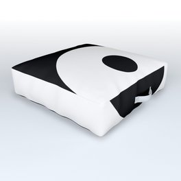 Qi Balance Yin & Yang Outdoor Floor Cushion