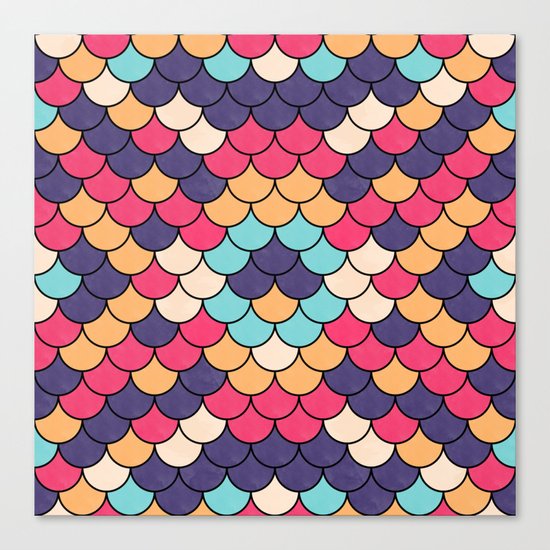 Lovely Pattern CIII Canvas Print