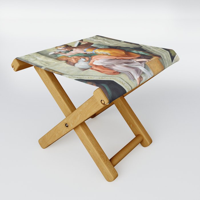 Michelangelo - Libyan Sibyles Folding Stool