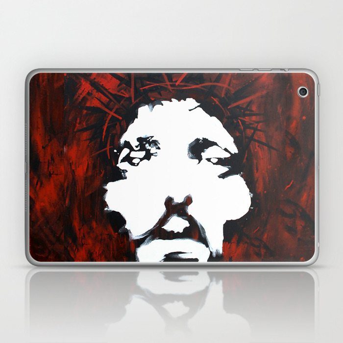Prince Of Peace Jesus Christ Painting Laptop Ipad Skin By