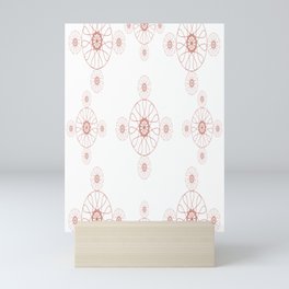Mandala pattern Mini Art Print