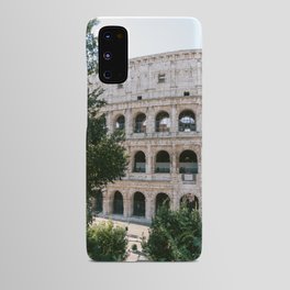 The Roman Colosseum || Ancient Rome, Italy, Architecture, Travel Photography Android Case