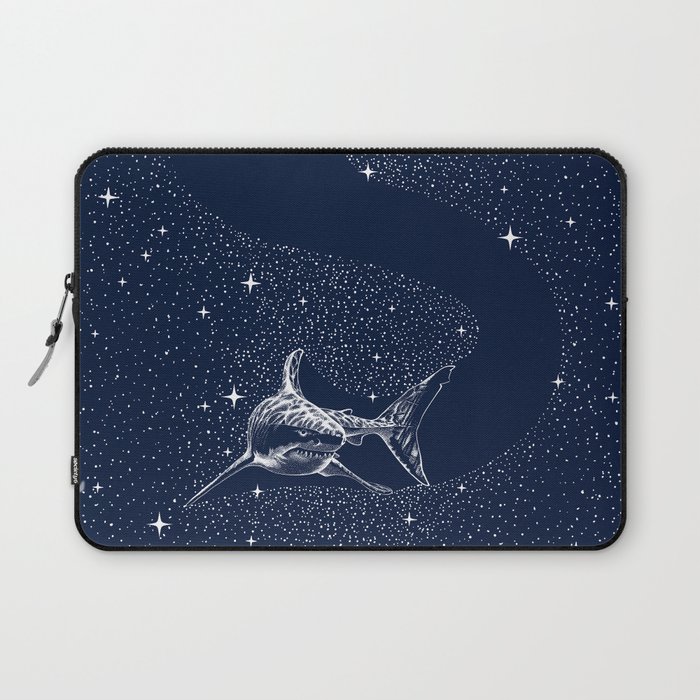 Starry Shark Laptop Sleeve