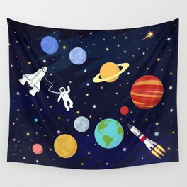 In space Wall Tapestry