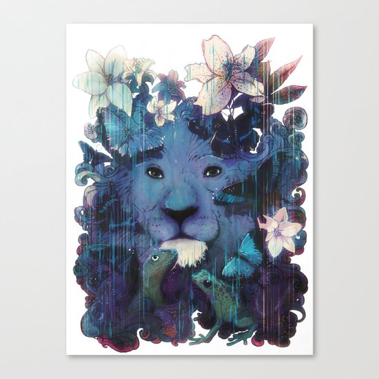 Gloomy me... Canvas Print