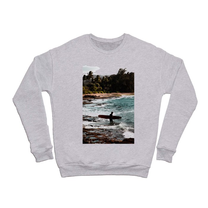Surf's Up in Hawaii Crewneck Sweatshirt