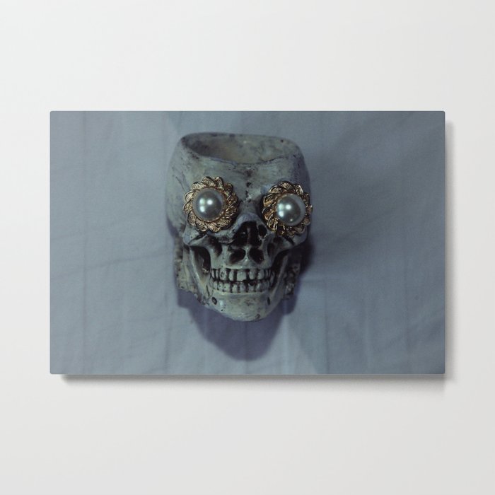 skull Metal Print