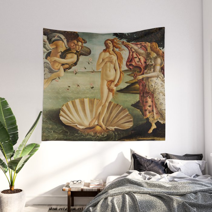 Birth of sales venus tapestry
